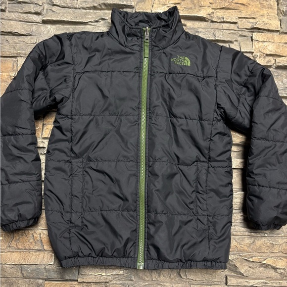 The North Face Boys Jacket Sz 10-12 Medium Black Liner Jacket Everyday Outdoors - Picture 1 of 7